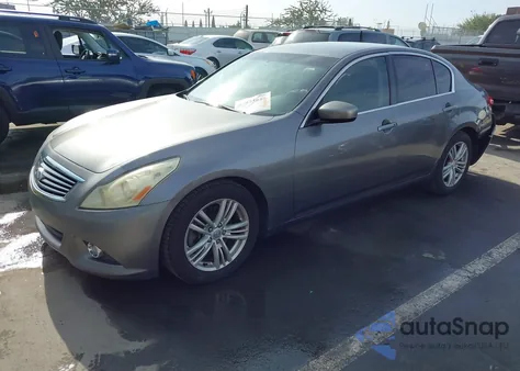 2010 Infiniti G37 z USA, uszkodzony, nr VIN JN1CV6APXAM406409